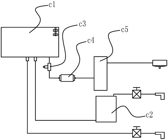 Temperature-controlled instant heating system for water purifying and drinking machine and control method of temperature-controlled instant heating system