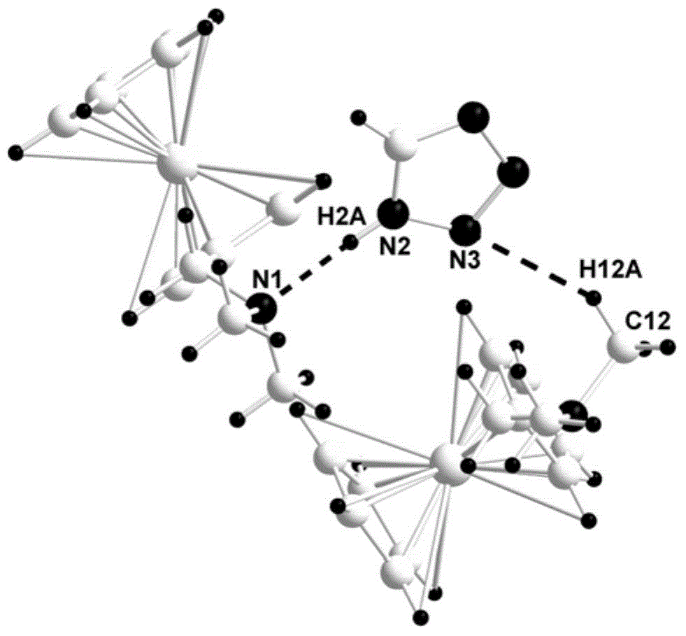 Ferrocene high-nitrogen energetic eutectic