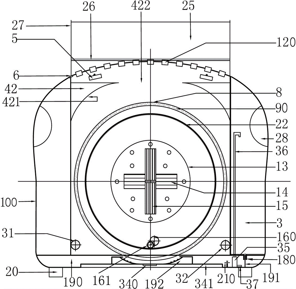 Efficient chemical distributing method and efficient chemical distributing device