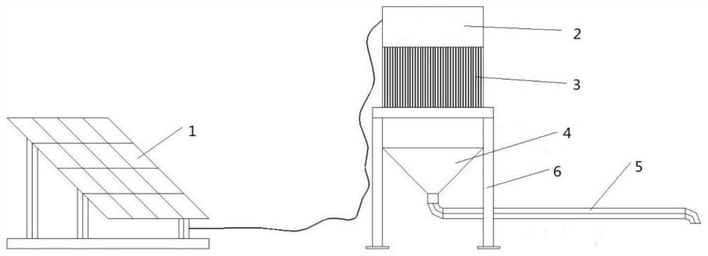 Condenser drip irrigation system for urban afforestation and its control method