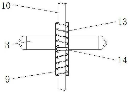 A weighing device for logistics sorting with uninterrupted transportation