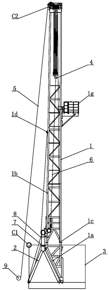 Drilling Rig Derrick Safety Hoisting Operation Method