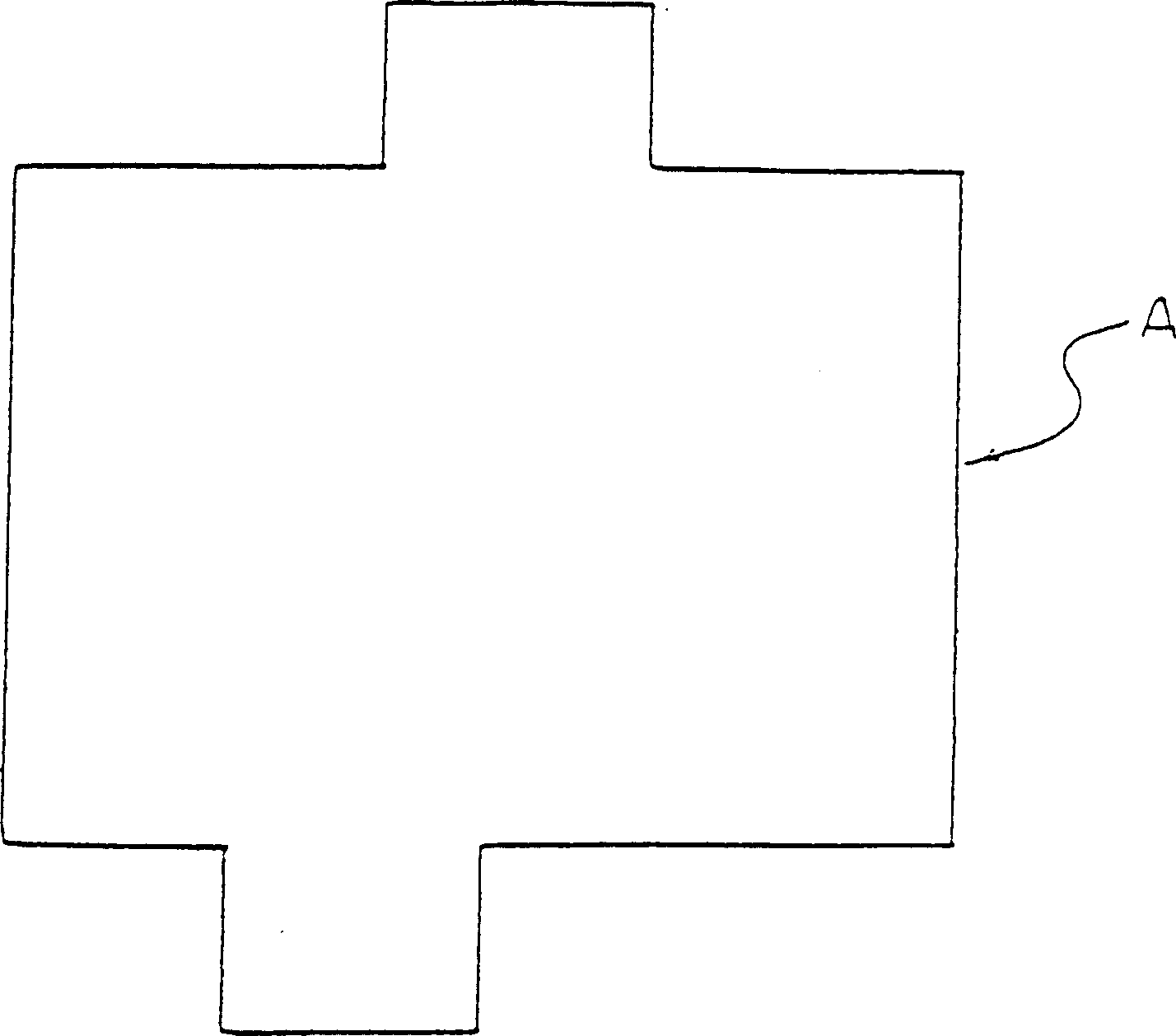 Blanking mould and manufacturing method thereof