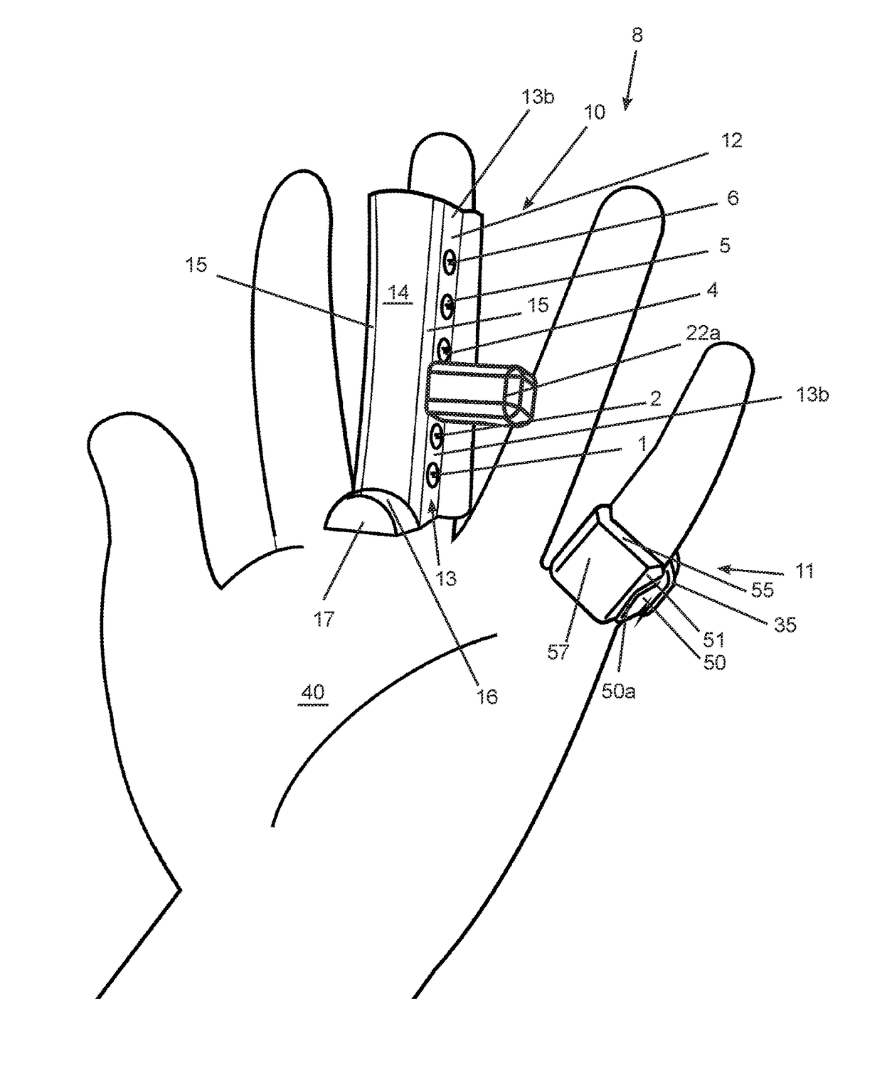 Guitar fingering aid and method for its use