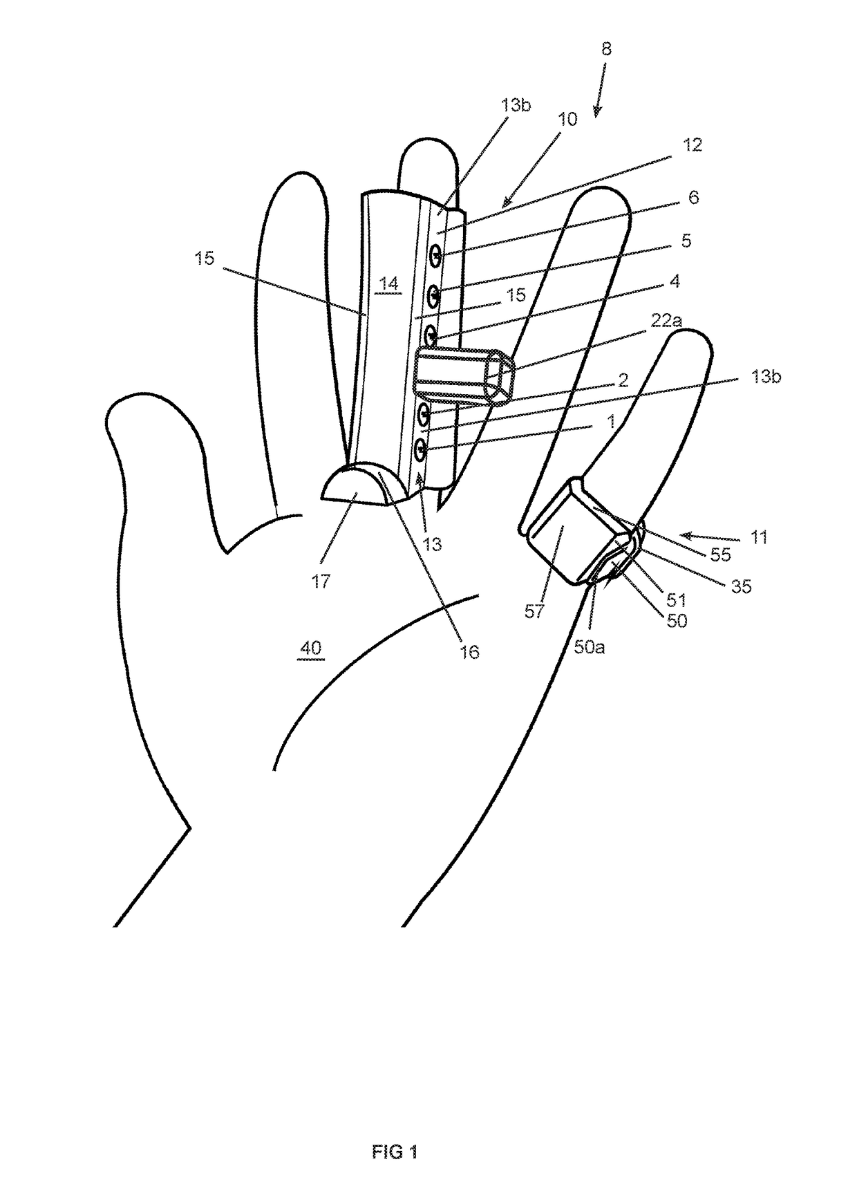 Guitar fingering aid and method for its use