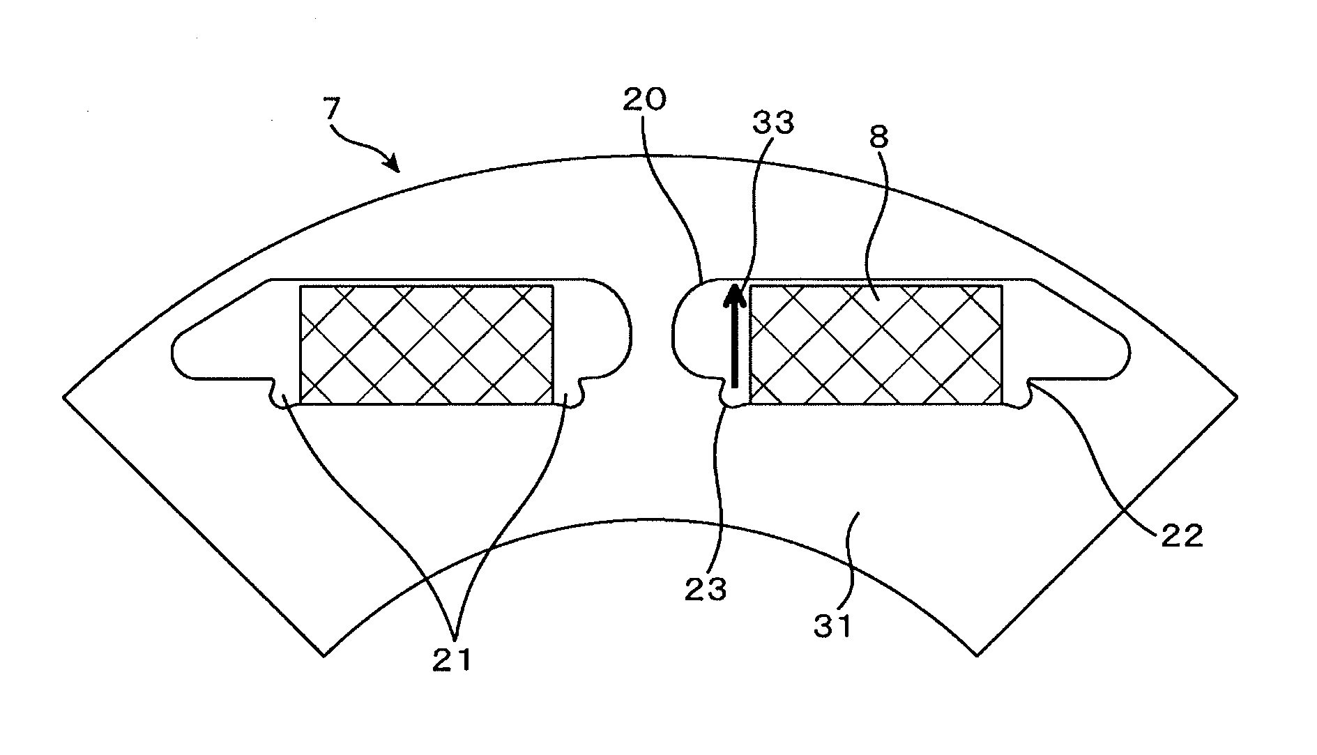 Permanent magnet rotating electric machine