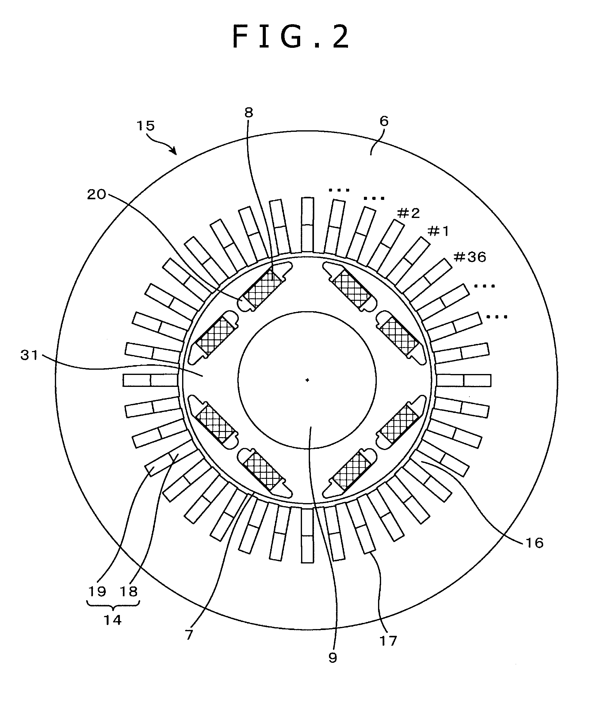 Permanent magnet rotating electric machine