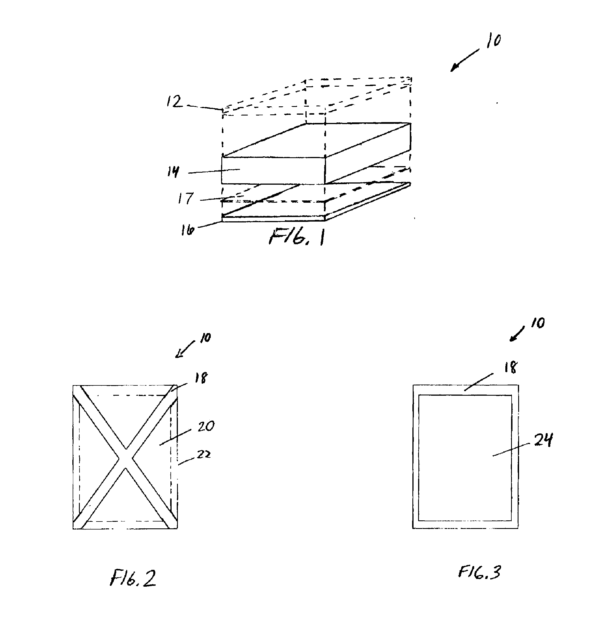 Component with multiple layers