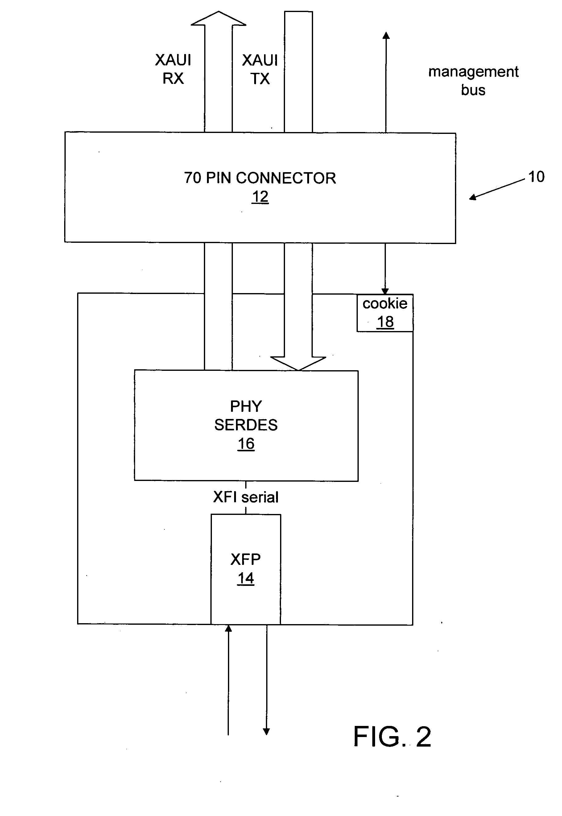 Carrier card converter for 10 gigabit ethernet slots