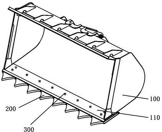 Loader bucket