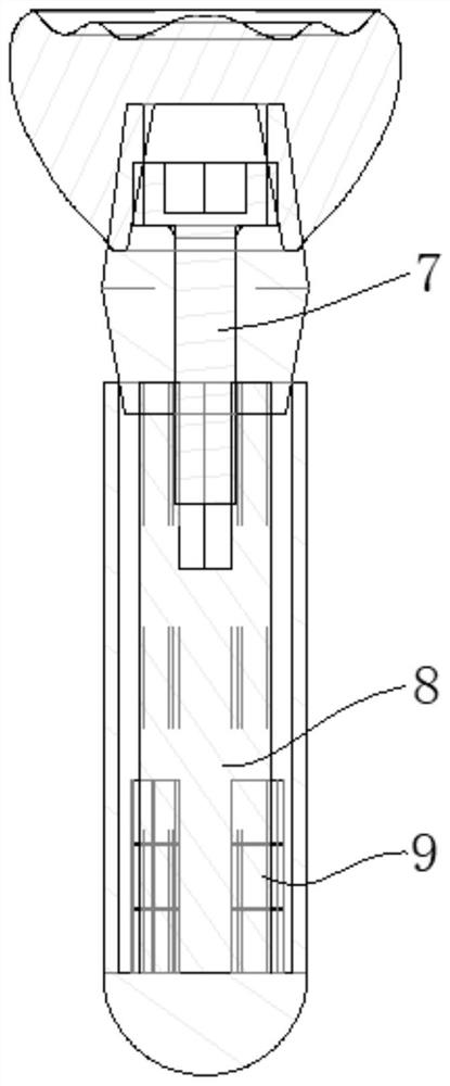 An anti-rotation and anti-dislocation oral implant system