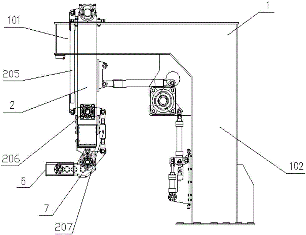 High-speed stacking system with pre-tensioning device