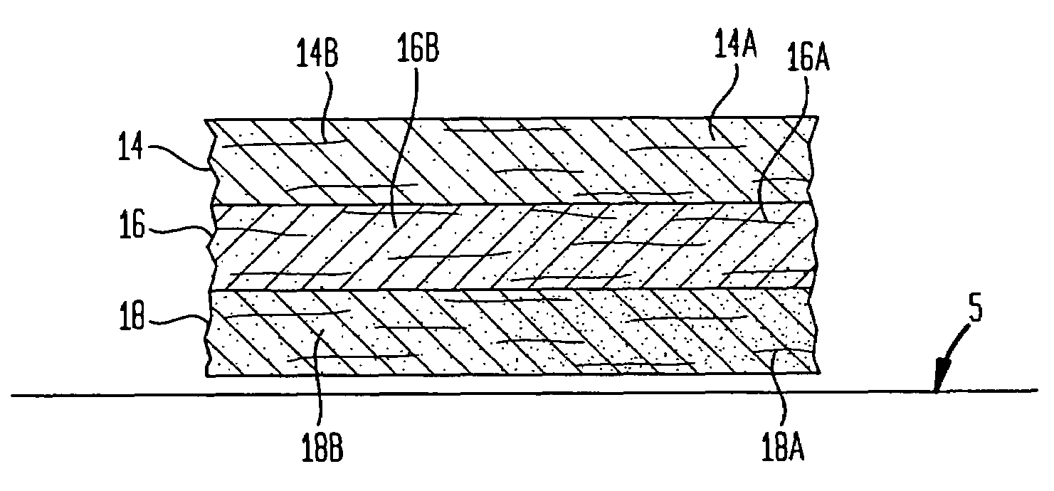 Multilayer conductive appliance having wound healing and analgesic properties