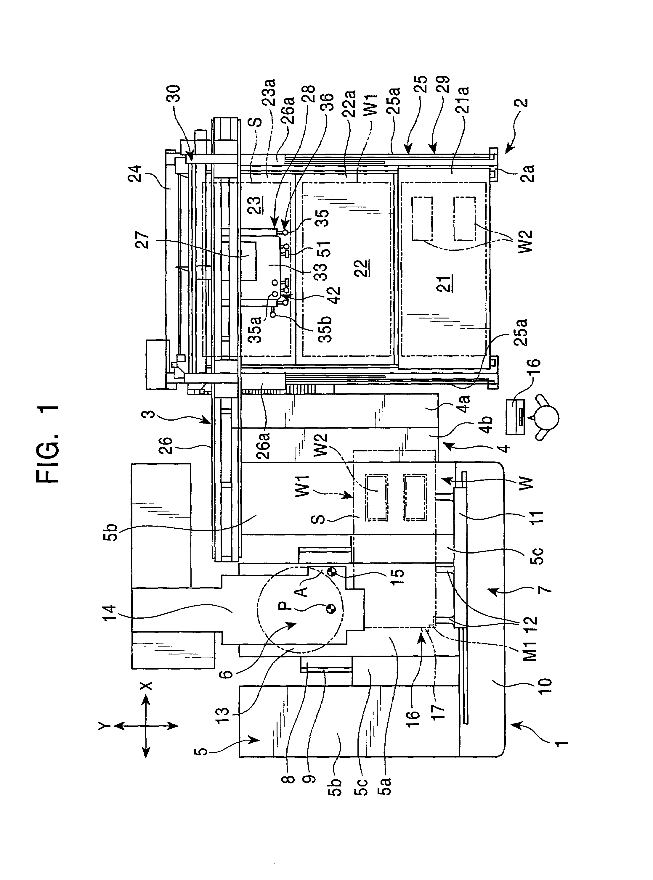 Workpiece-transfer device