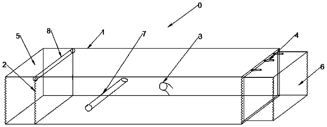 Super high-water secondary filling bag and filling method