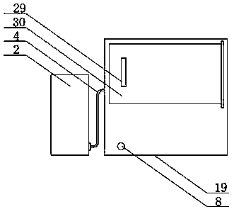 Gynecological examination apparatus cleaning device