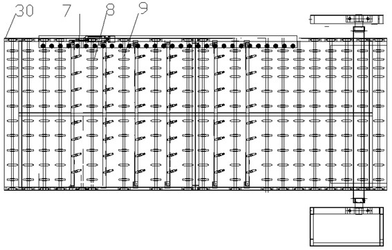 Full-automatic laminated glass production system and process thereof