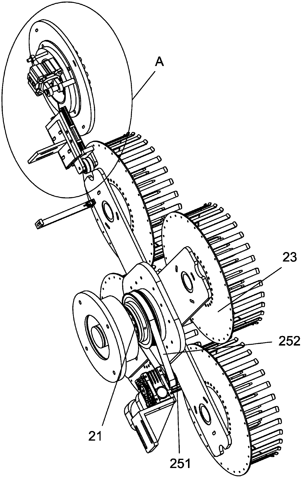 Multi-station shearing device