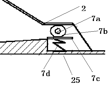 Fish fodder spraying and classifying device