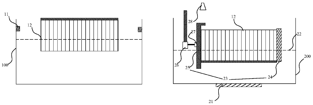 Degumming device and method of cut silicon rod