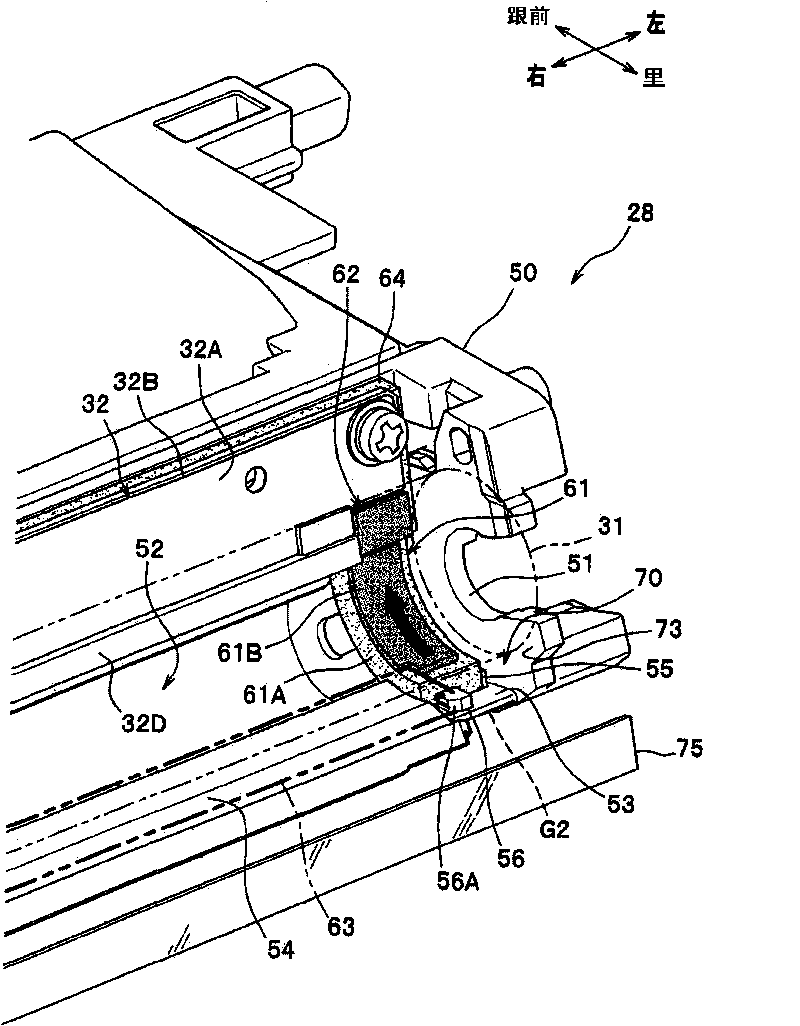 Developing device