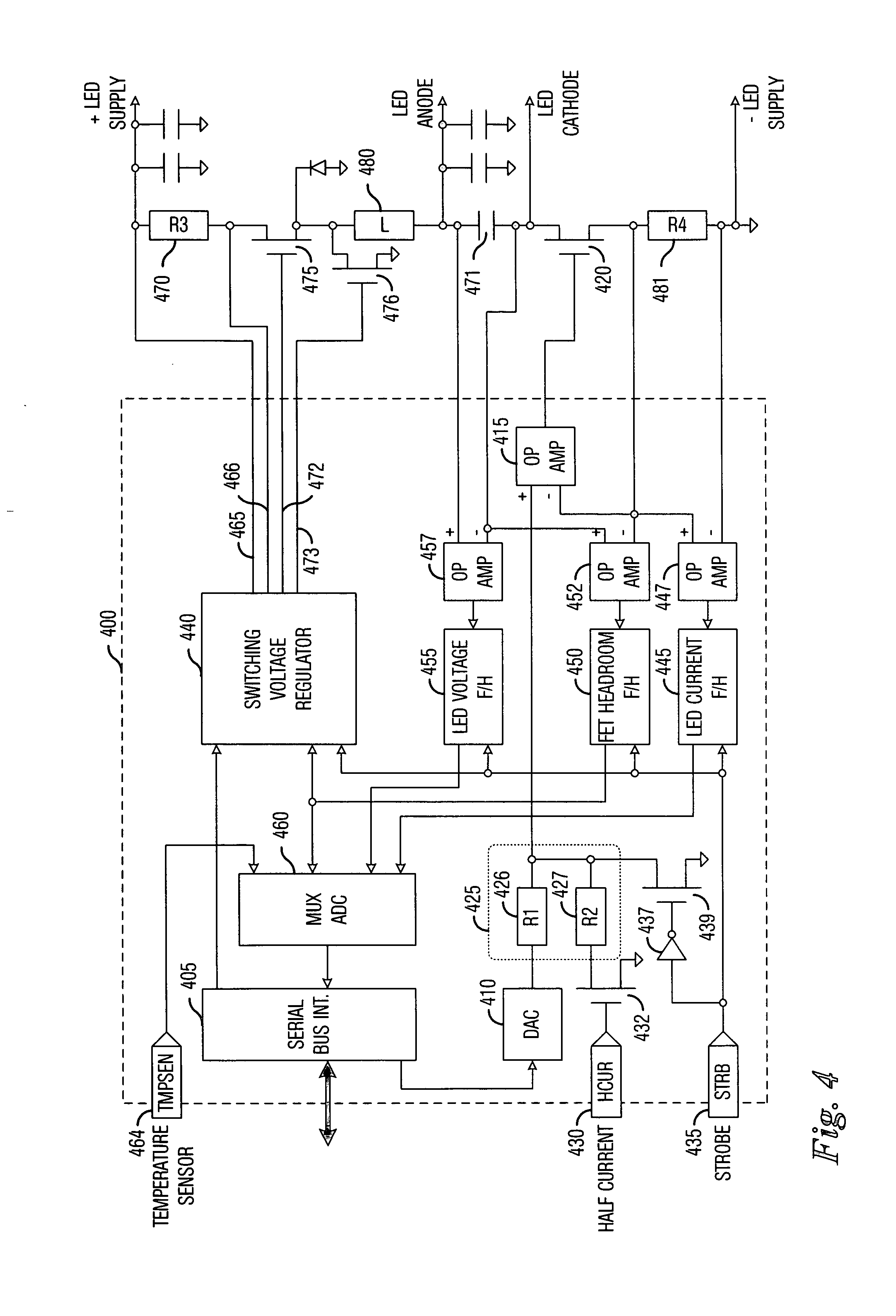 System and method for driving light-emitting diodes (LEDs)