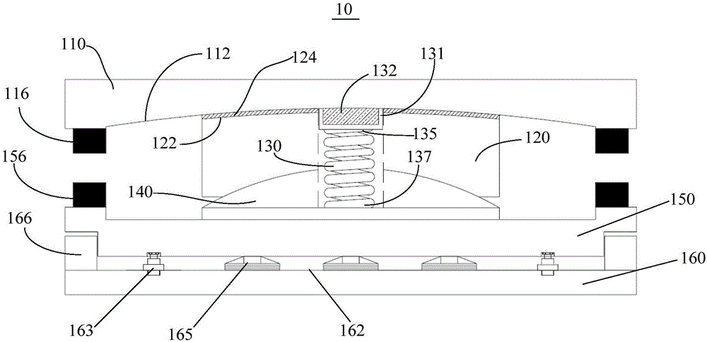 Three-dimensional shock insulation supporting seat