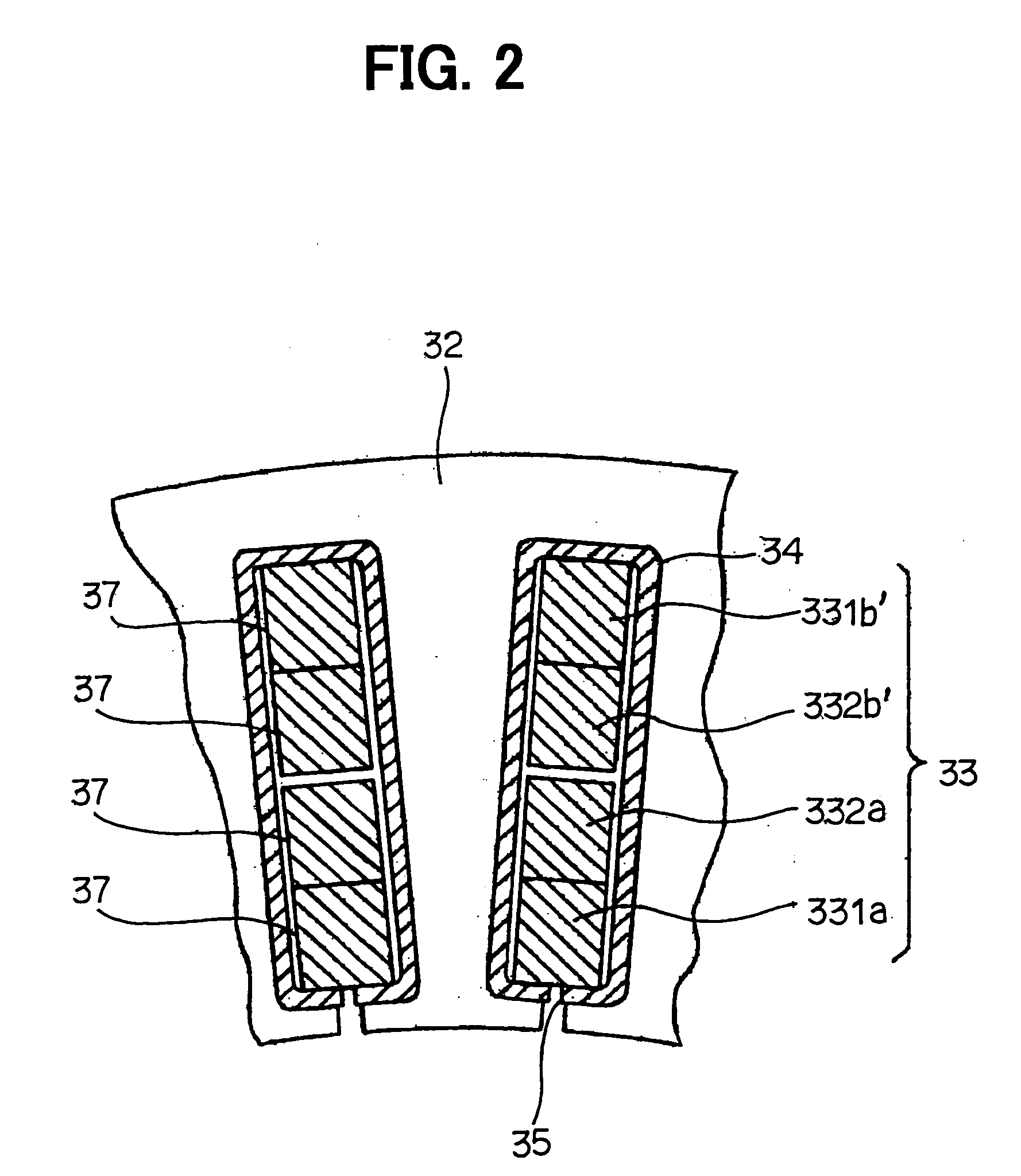 Stator for vehicular rotary electric machine and a manufacturing method thereof