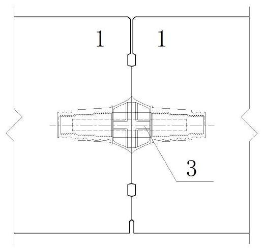 Sewage tunnel segment structure and construction method thereof