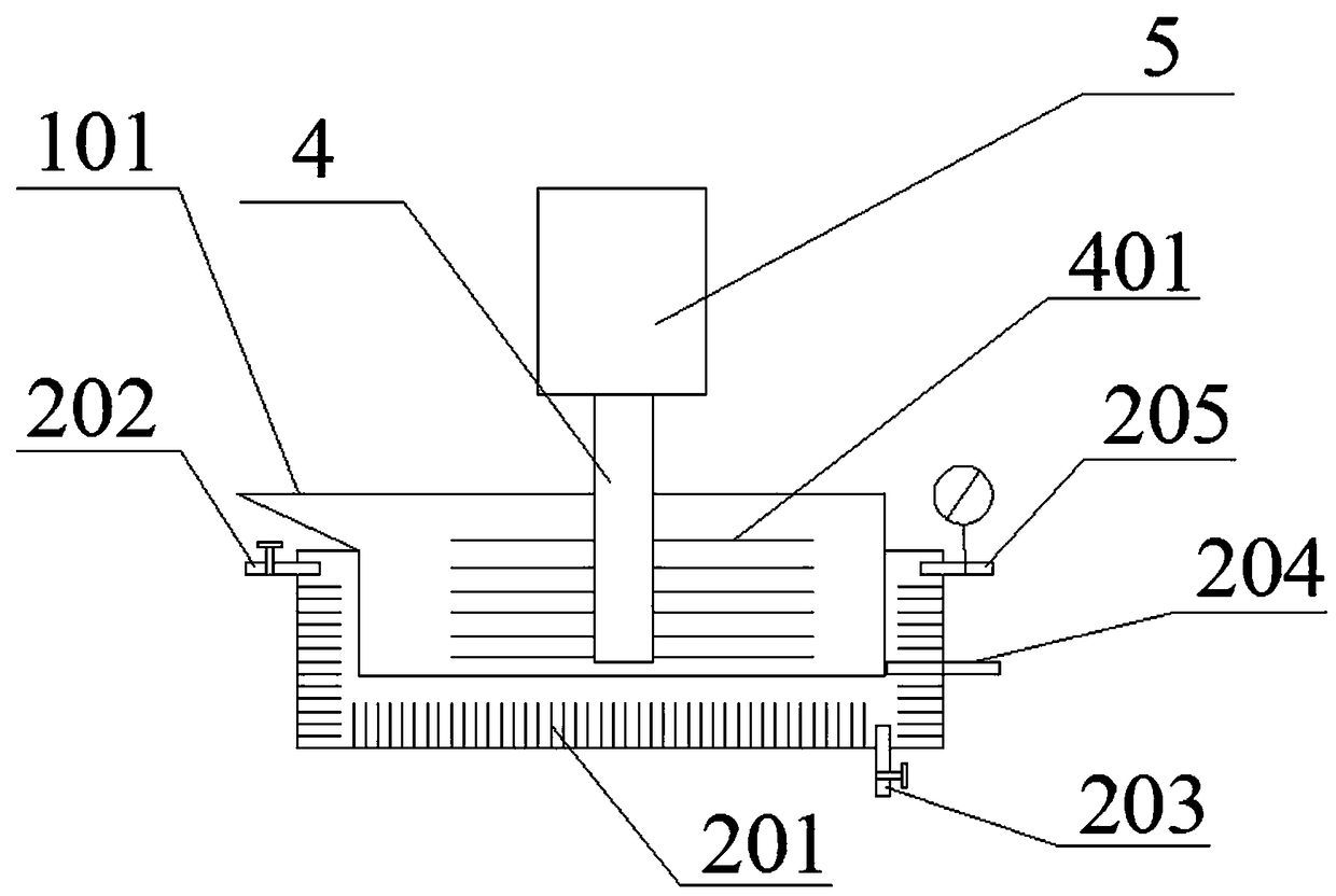 Device and method used for decocting jam