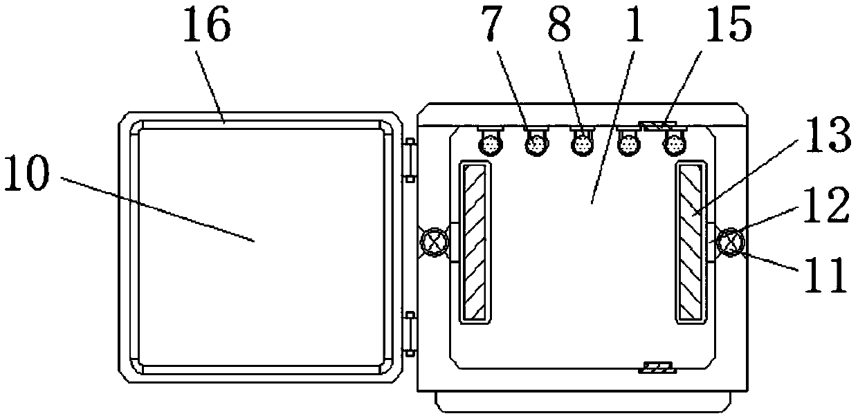 Food cold closet capable of reducing cool air loss for refrigeration engineering