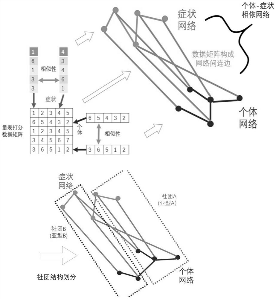 Antipsychotic drug recommendation method and system based on subtype classification of mental disorders