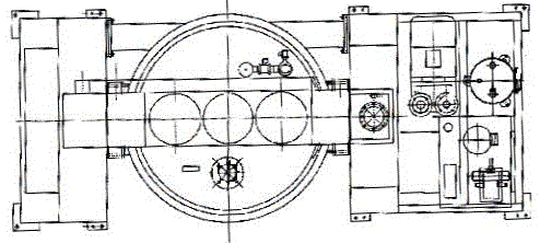 Vacuum unguent machine provided with efficient mixing system and meeting GMP requirements