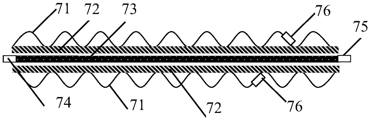 A kind of automobile exhaust particle catcher and filter element