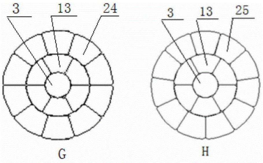 Shaped wire stranded cable conductor and production method thereof