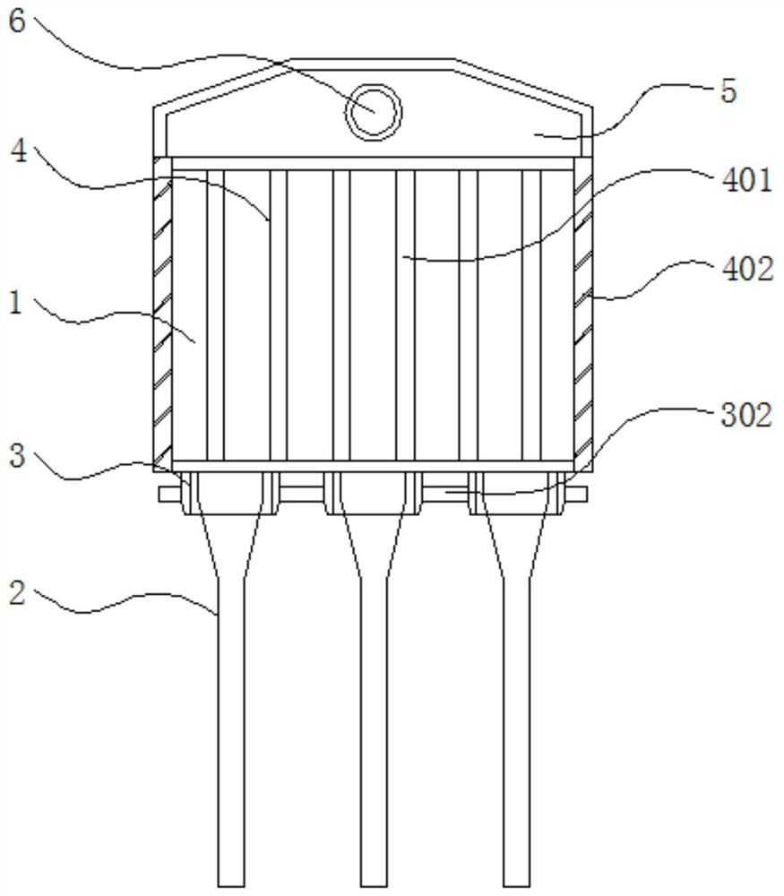 A High Efficiency SMD Transistor with Good Heat Dissipation Structure