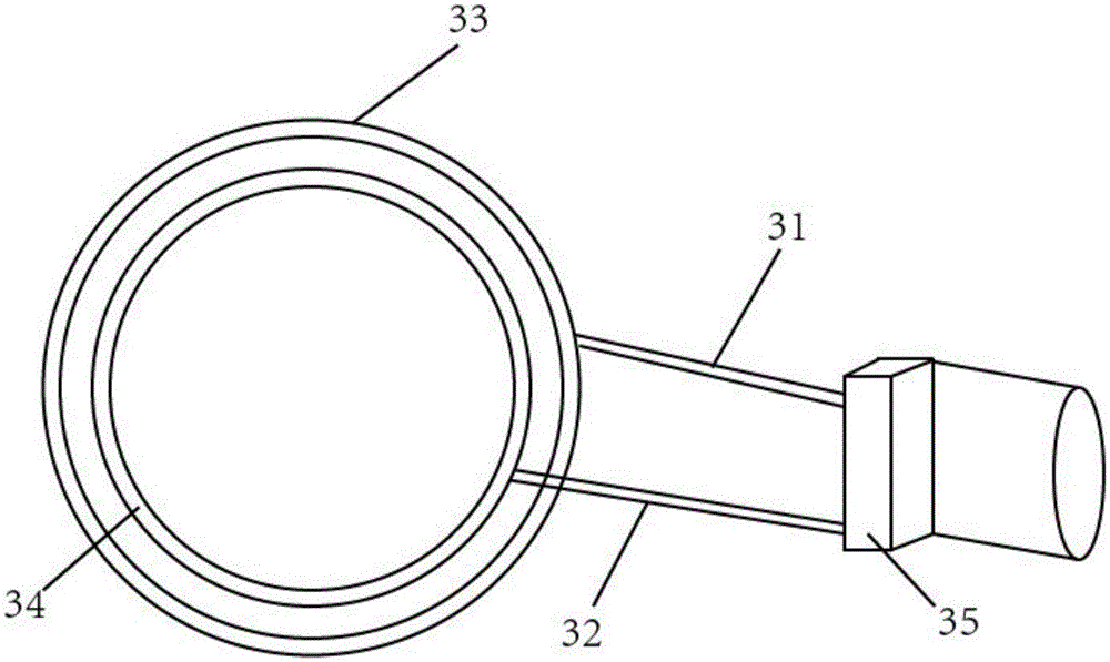 Film winding and cooling device and application thereof