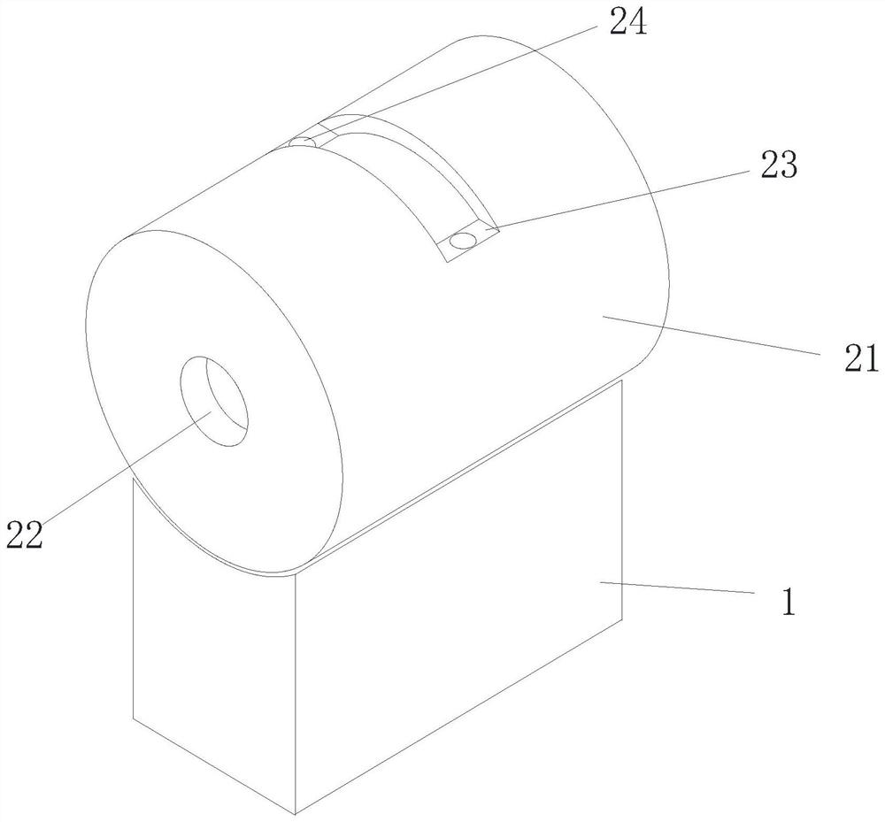 Soil block crushing device for construction site