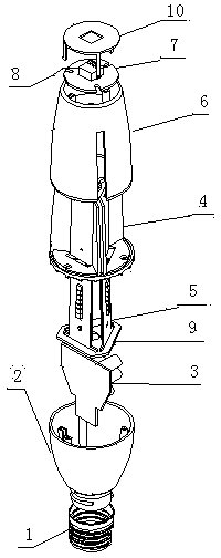 LED lamp capable of being coded