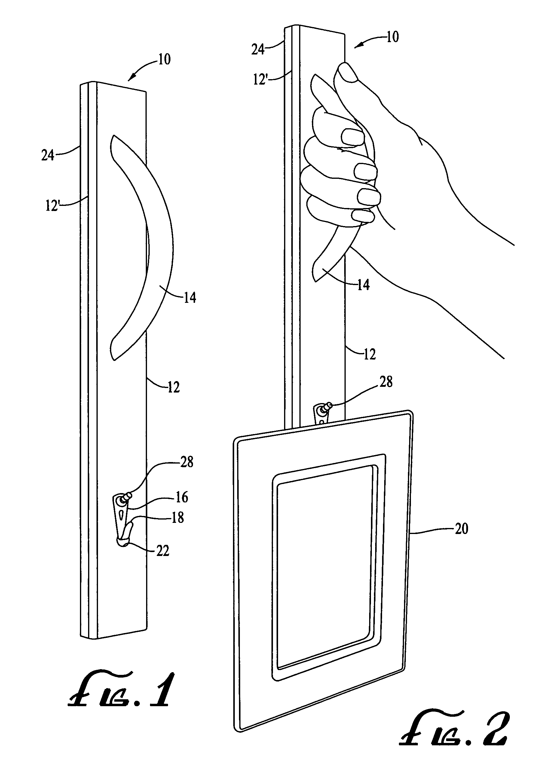 Picture hanger positioning device