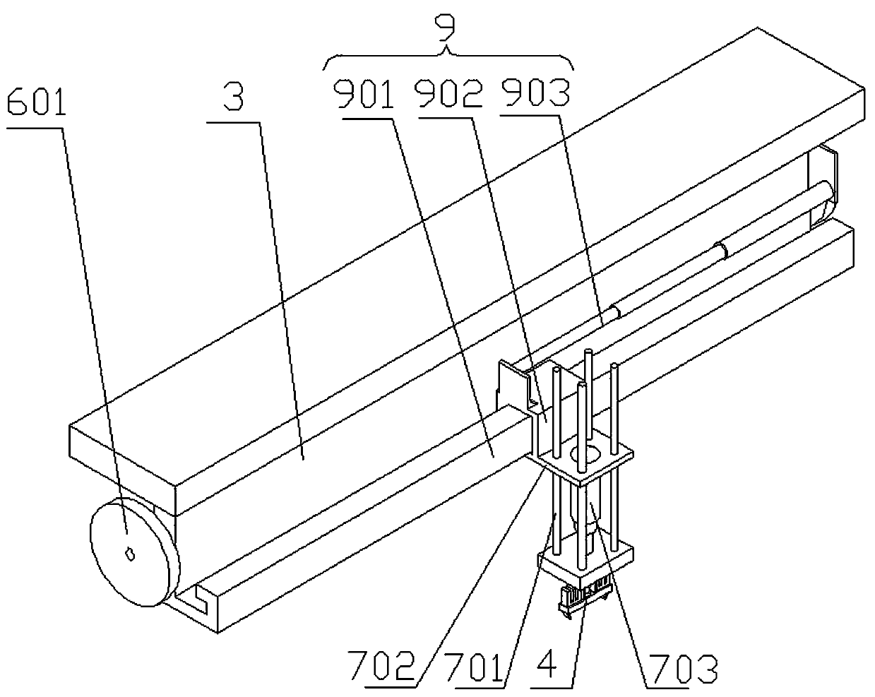 A kind of Agaricus bisporus picking device