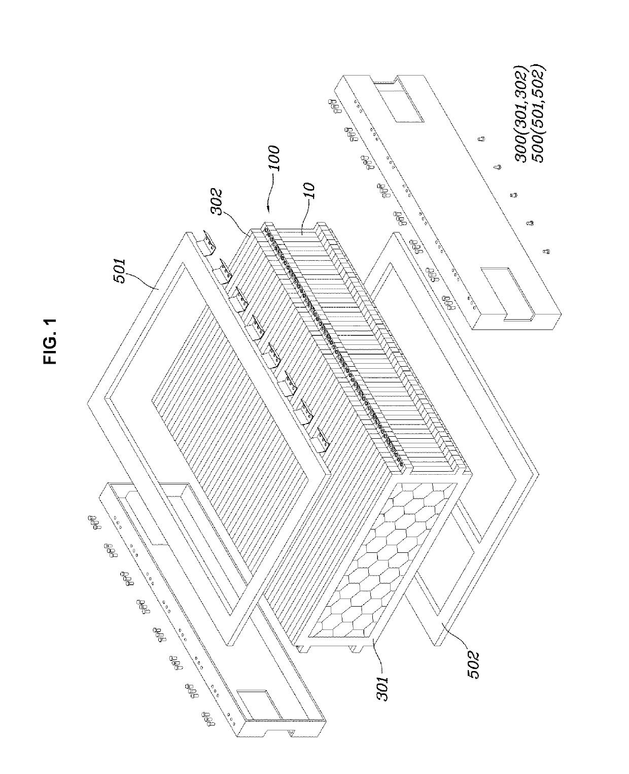 Battery pack structure of vehicle