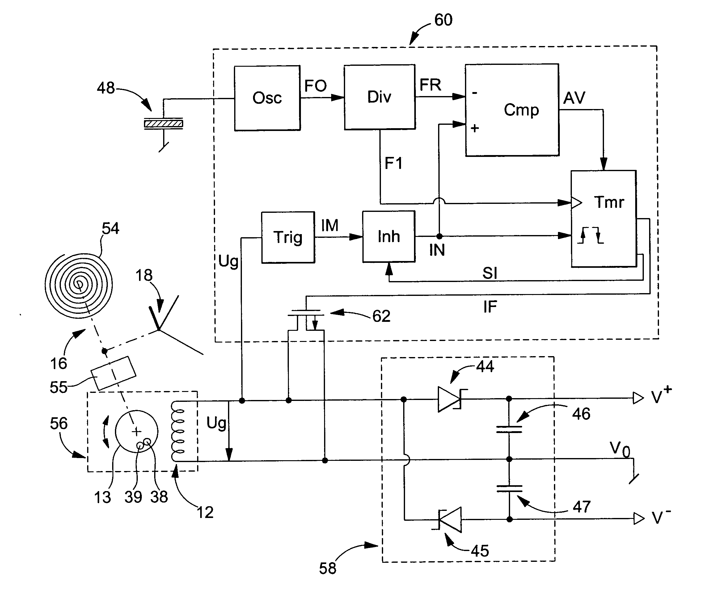 Timepiece having a mechanical movement associated with an electronic regulator