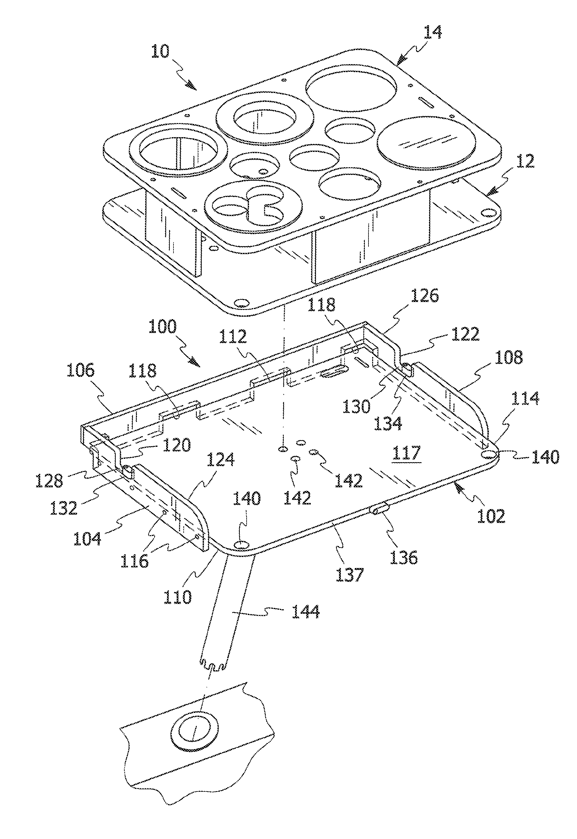 Multifunctional Portable Dry Bar and Beverage Preparation Station For Boats