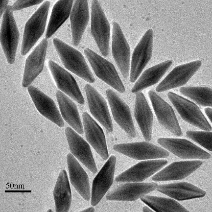 A kind of dumbbell-shaped gold nano bicone-titanium dioxide nanocomposite material and preparation method thereof