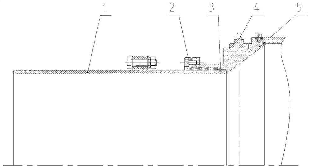 Electron accelerator under-beam device for powder material irradiation