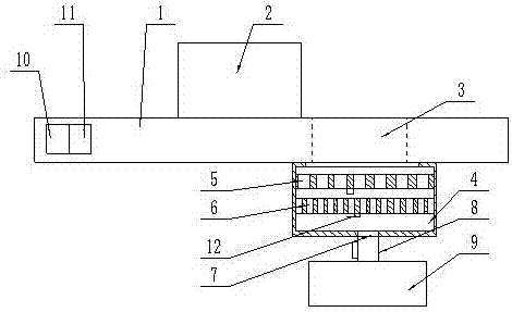 Device for cutting machine waste collection