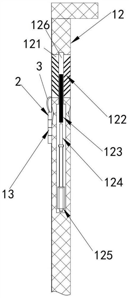 Room fresh air system with electric air door and whole house fresh air system