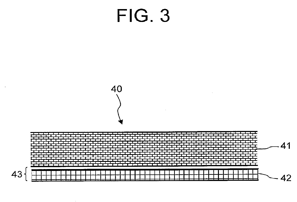 Electrical insulating structure producing method, electrical insulating structure and rotating electrical machine