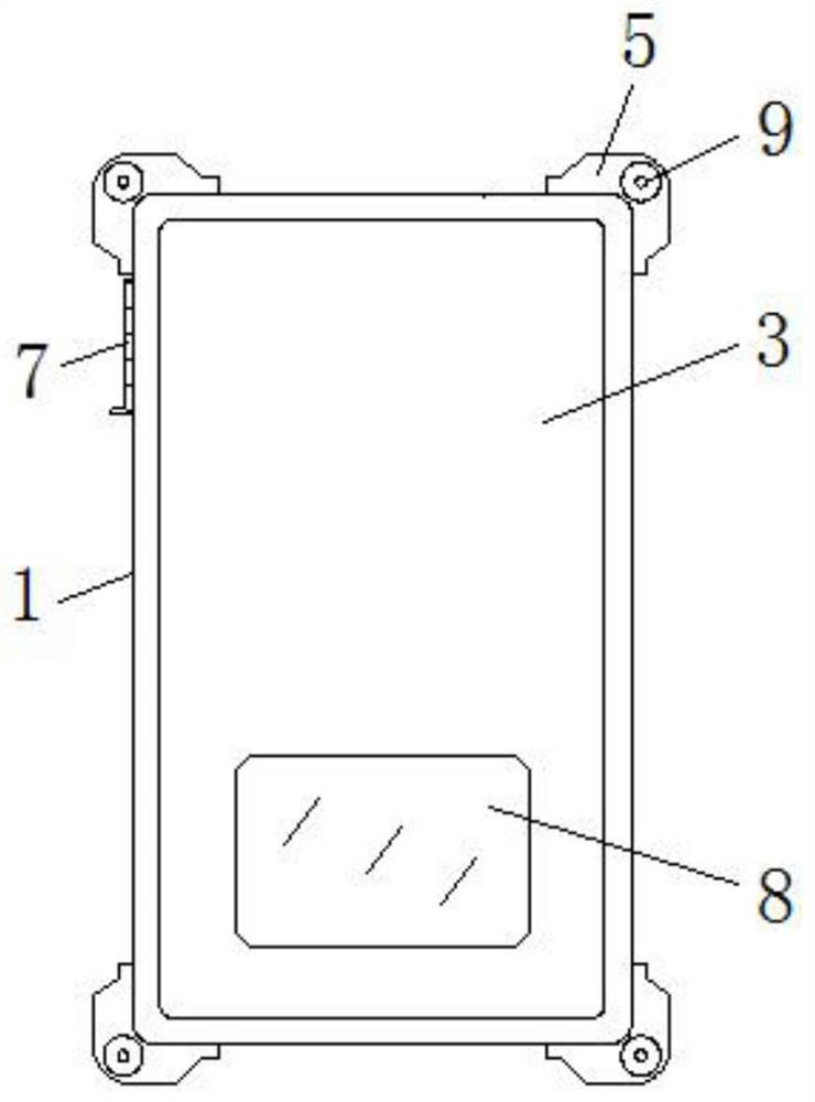 Convenient-to-charge card positioner based on NB-IoT network